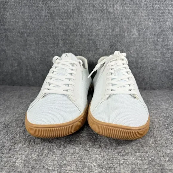 Flux Adapt Trainer Mens 9 Shoes White Gum Sole Knit Athletic Barefoot Sneakers - Picture 3 of 13